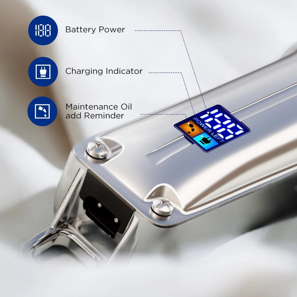 2024 Limural Home appliance Hair Clippers Professional Cordless Clippers Hair Cutting Beard Barbers Electric shaver for men