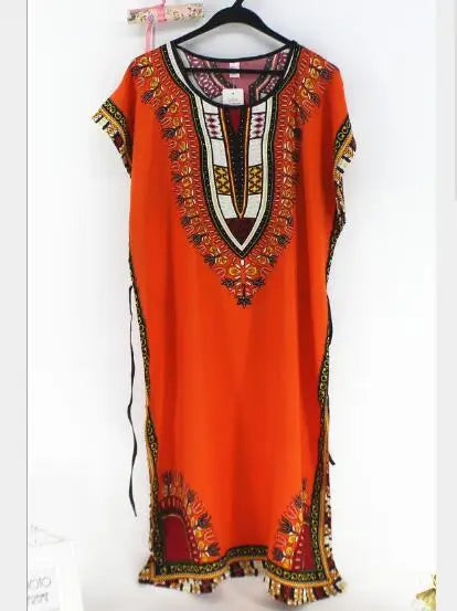 Large size loose nightgowns women short sleeve o-neck night shirt female cotton blend night dress print women's sleepwear dress