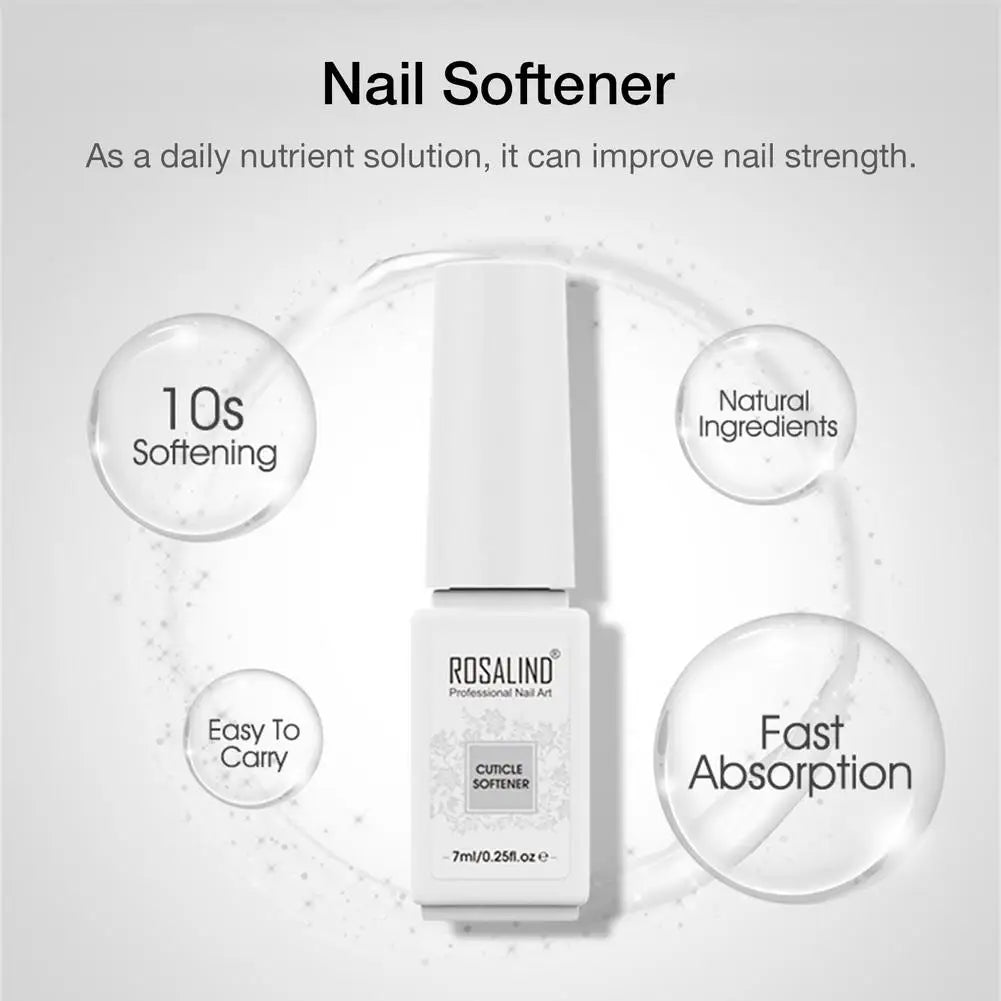 7ml Nail Cuticle Softener Dead Skin Exfoliator Oil Cuticle Remover Tool Nail Art Manicure Gel Polish Nail  Care