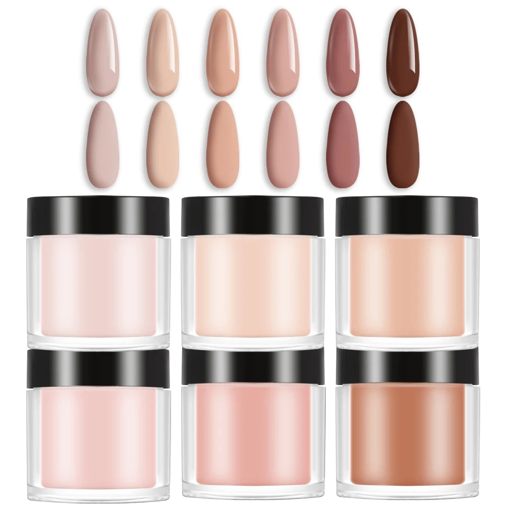 Crystal Powder Set Nail Acrylic Powder and Liquid Monomer Nails Art Decoration For Manicure Crystal Nail Glitter 3D Nail Tools