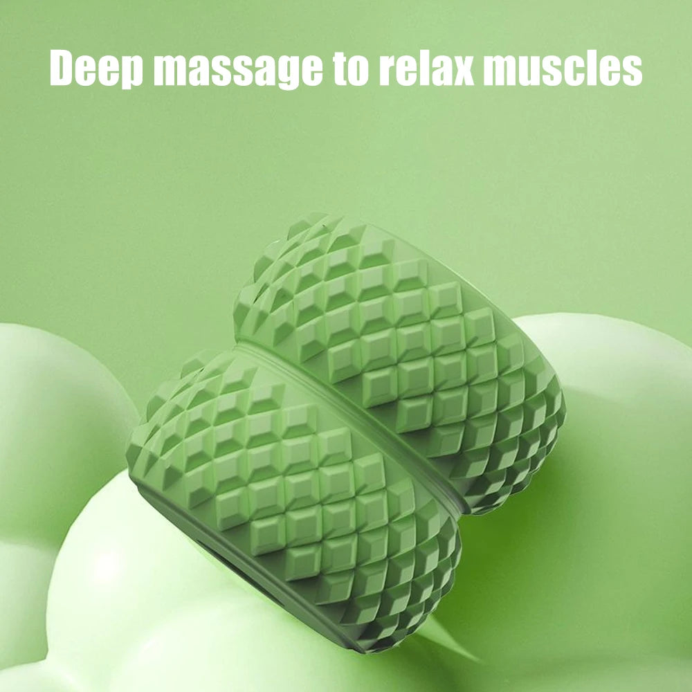 1pc Cellulite Roller for Thighs and Legs, 26 Wheels Roller for Legs Lymphatic Massage Clamp Shin Roller To Relieve Soreness
