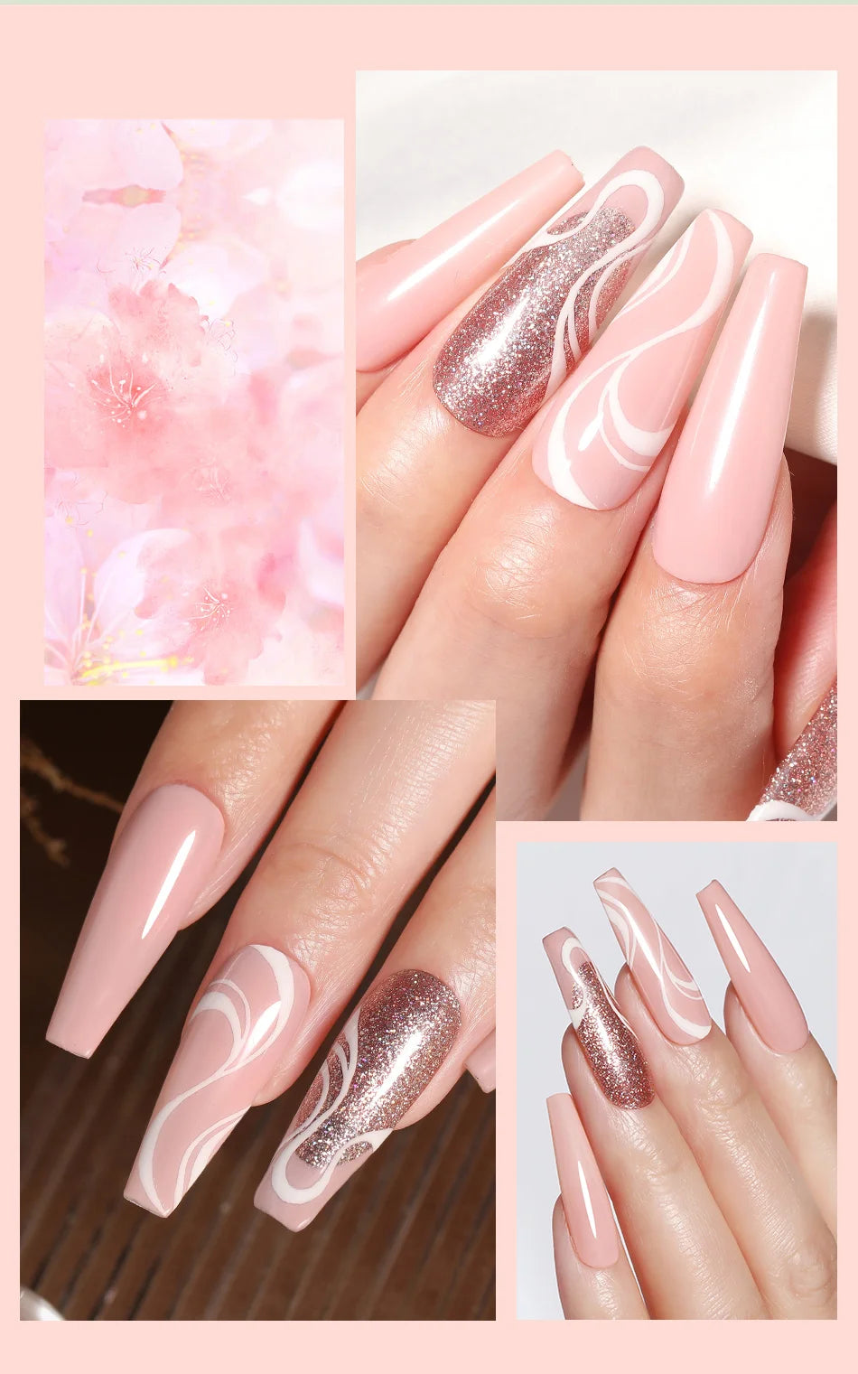 BORN PRETTY 10ml Gel Nail Polish Gel 130 Colors Semi Permanent Solid Nail Gel Varnish Soak Off UV Gel for Base Top Coat
