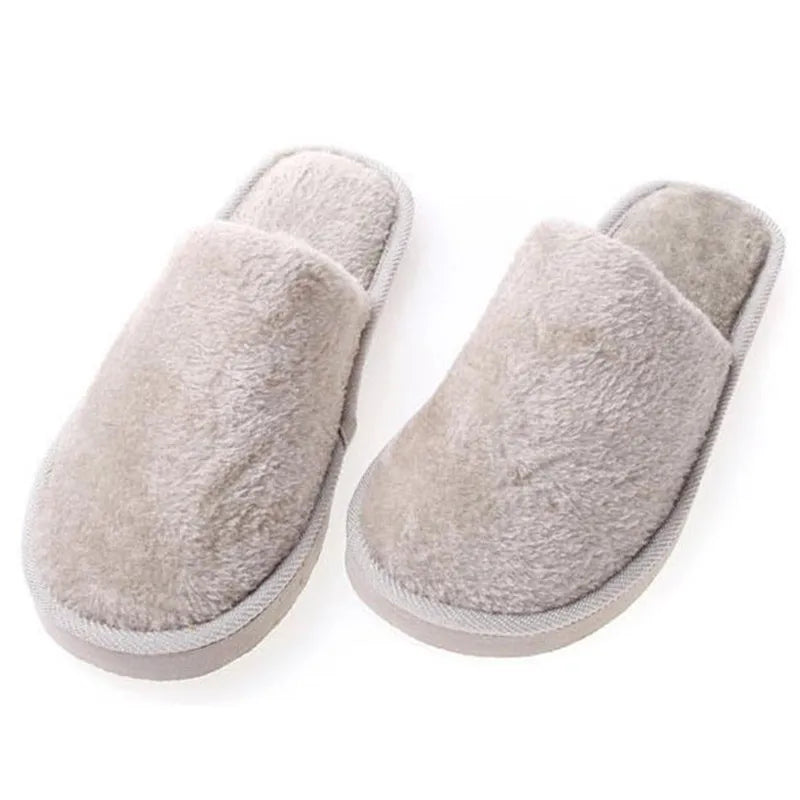 Slippers Women Men 2021 Indoor House Push Soft Cute Cotton Slippers Shoes Non-slip Floor Home Slippers Women Slides For Bedroom