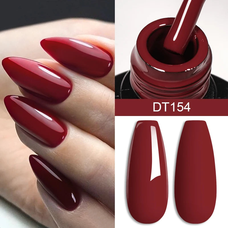 7ml Thermal Gel Nail Polish 3 Layers Temperature Color Changing Gel Winter Grey Semi Permanent Soak Off Nails Art UV Gel Varnish