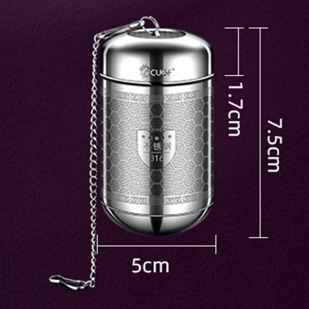 Mesh Tea Infuser Ball Made of Stainless Steel Suitable for Various Containers Great for Iced Tea and Custom Seasonings
