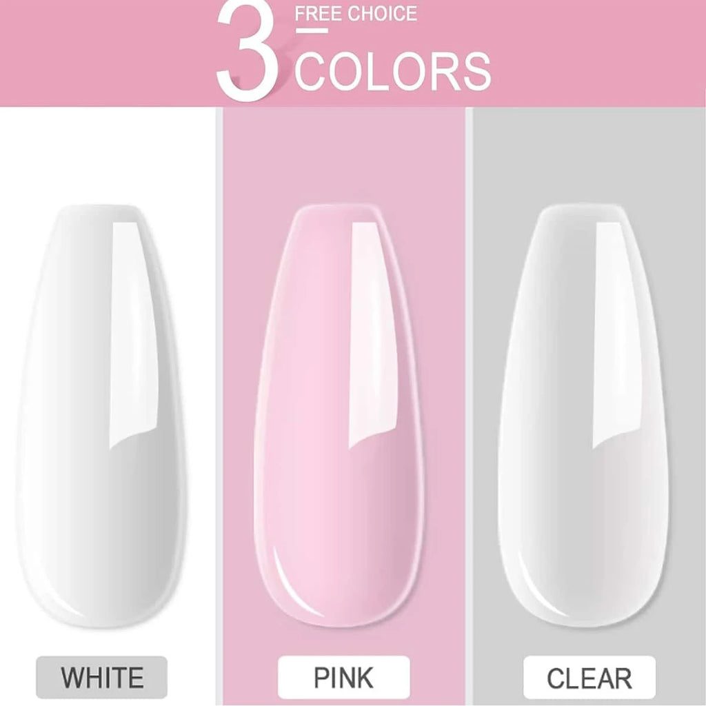 Crystal Powder Set Nail Acrylic Powder and Liquid Monomer Nails Art Decoration For Manicure Crystal Nail Glitter 3D Nail Tools