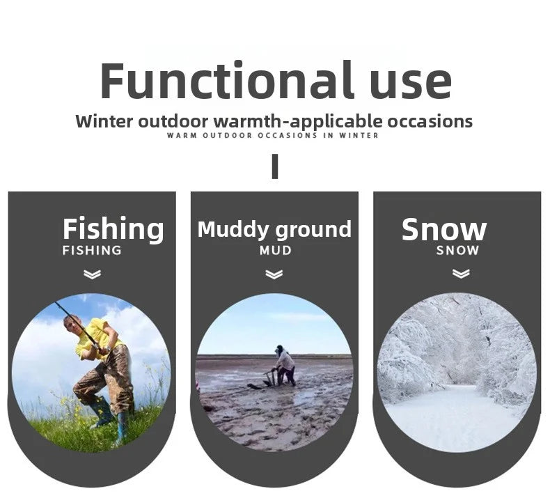 Women's Boots Women's Ankle Boots With Fur Winter Shoes Women Low Heels Winter Boots Snow Waterproof Botas Mujer Winter Footwear