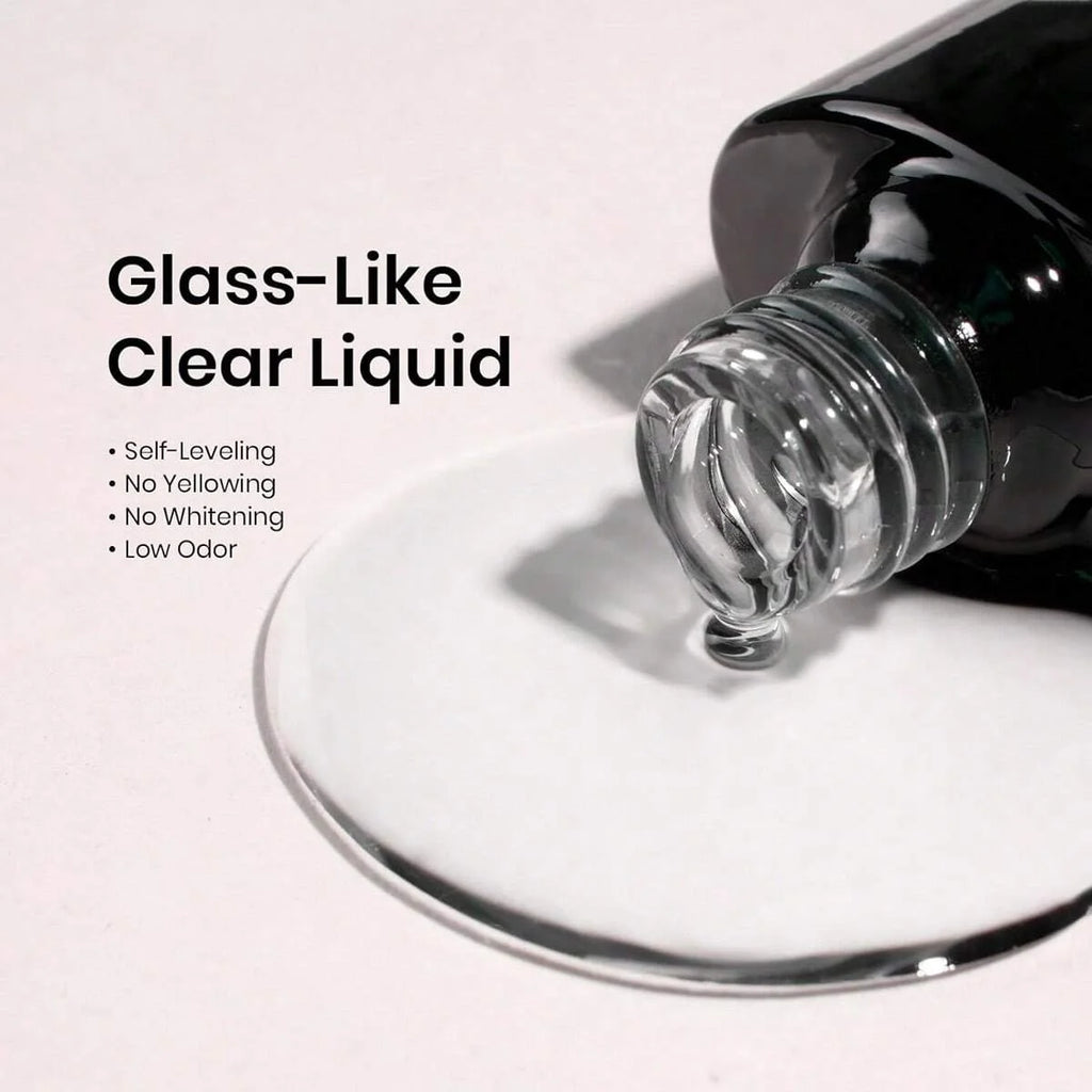 2pcs 8.5ml No Wipe Gel Top Coat And Base Coat Set Soak Off LED Clear Gel Base Top Gel Long Lasting Gel Polish Base &Top Coat Gel