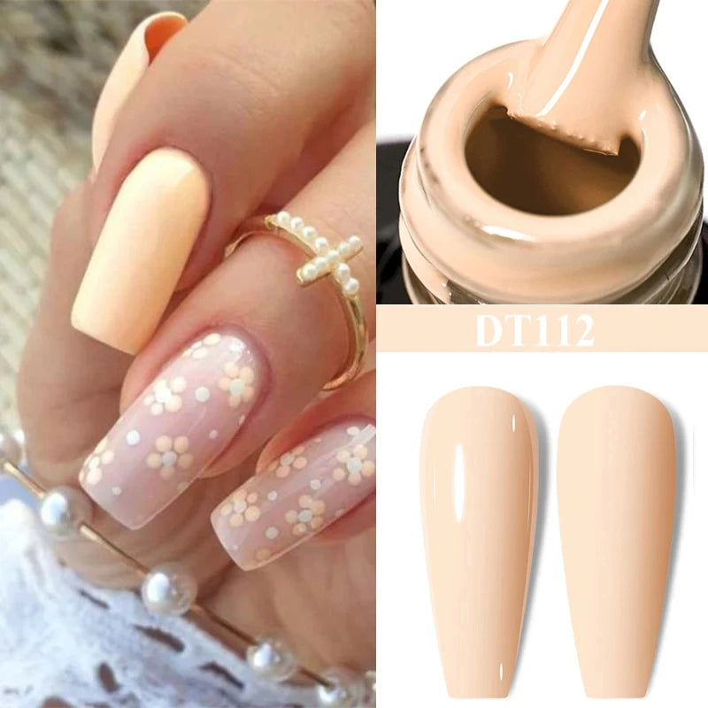 7ml Thermal Gel Nail Polish 3 Layers Temperature Color Changing Gel Winter Grey Semi Permanent Soak Off Nails Art UV Gel Varnish