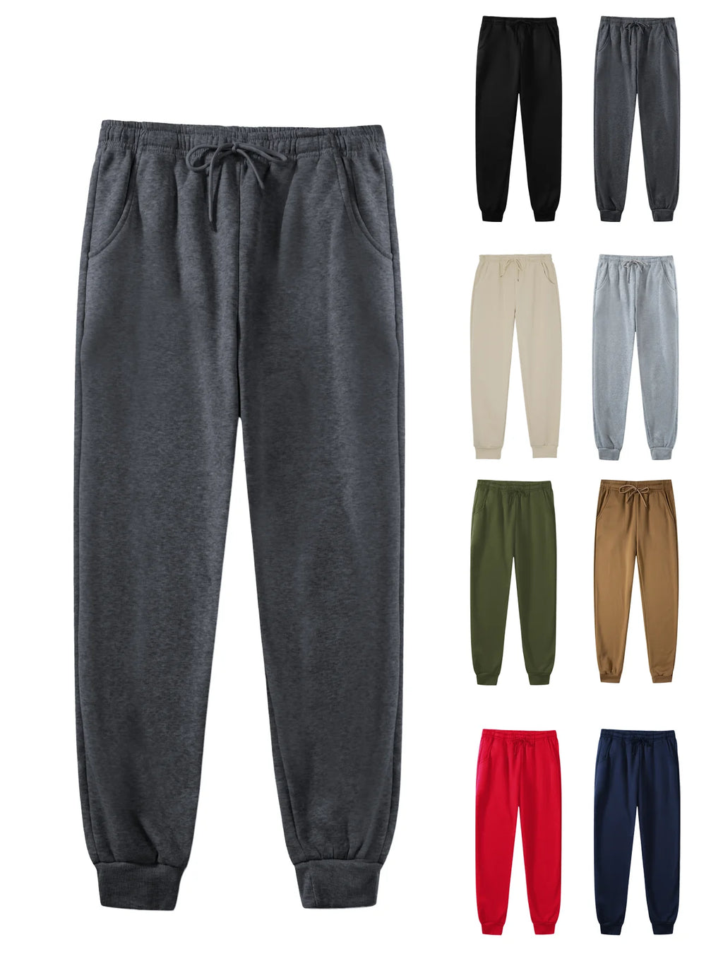 Mens Jogging Sports Pants Spring Autumn  Sweatpants Men Sports Gym Trousers Fashion Solid Color Casual Workout Long Pants
