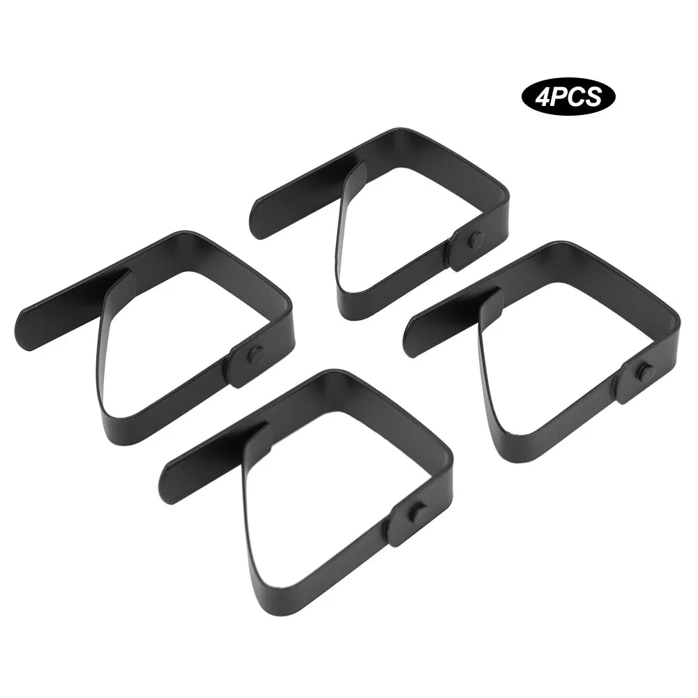 Table Cloth Clamps Large Table Cloth Cover Clips Stainless Steel Anti Slip Tablecloth Holder Clamps 5*4cm Table Cloth Clips