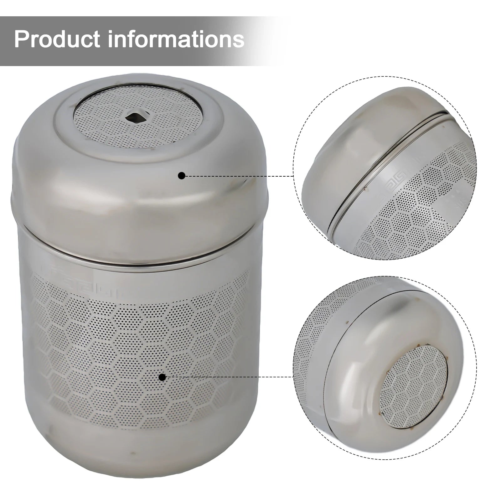 Mesh Tea Infuser Ball Made of Stainless Steel Suitable for Various Containers Great for Iced Tea and Custom Seasonings