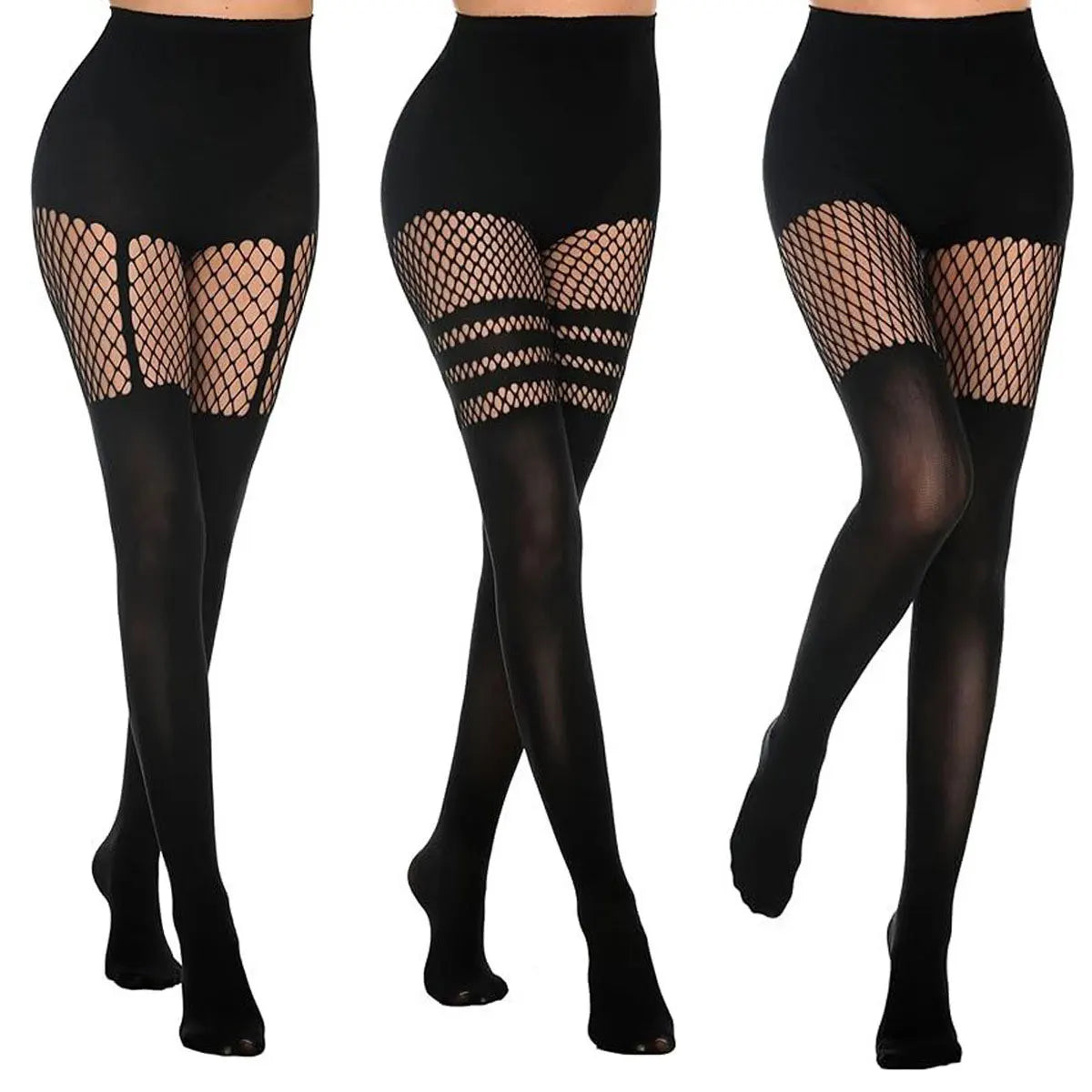 Sexy Tights For Women Black Party Club Tights Mesh Stockings OL Women's Pantyhose Y2k Fishnet Stokings
