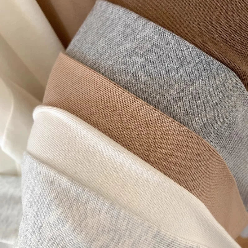 Korean Cotton Woman Pajamas Set New Comfortable Long Sleeve Top Trousers Sets Spring Autumn Night Wear Suit Women's Home Clothes