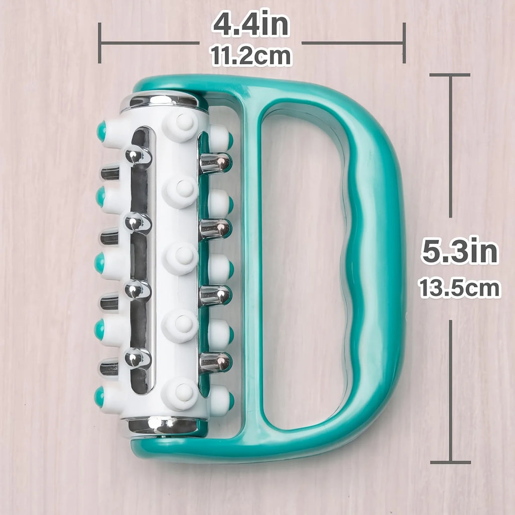Lymphatic Massage Roller - Deep Tissue Muscle and Massager, Handheld Body Tool, Suitable for Legs, Shoulders, Back, and Hands