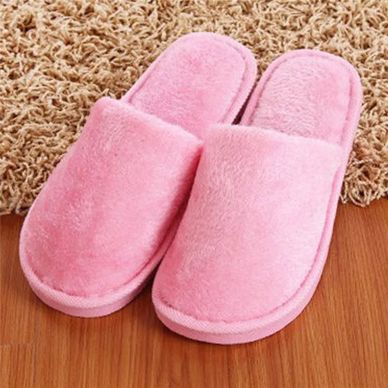 Slippers Women Men 2021 Indoor House Push Soft Cute Cotton Slippers Shoes Non-slip Floor Home Slippers Women Slides For Bedroom