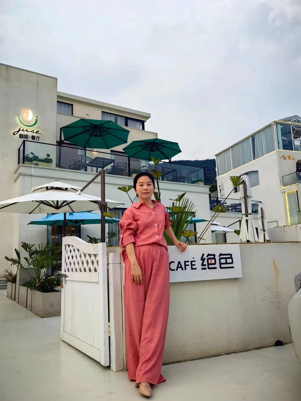 Women Linen Casual Shirt 2 Pieces Set Fashion Lapel Long Sleeve Button Blouse And Trousers Outfits Loose Wide Leg Pants Suits