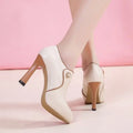 Women's Bare Boots 2024 Spring New Designer Shoes Pointed Toe High Heels Dress Shoes Woman Stilettos Pointed Toe Pumps Fashion