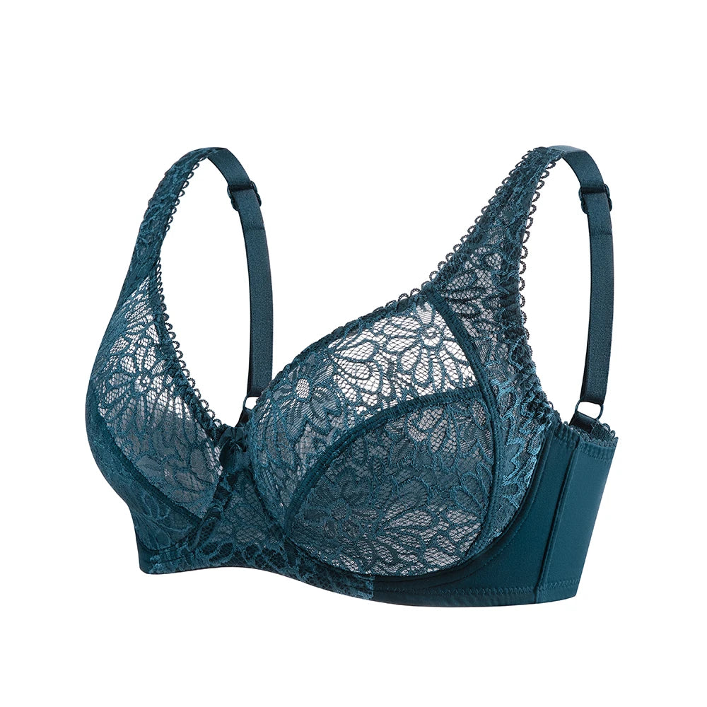 Bras For Women Lace Modern Ladies Plus Size Brassiere Underwear Sexy Lingerie BH Tops C D DD E F Cup