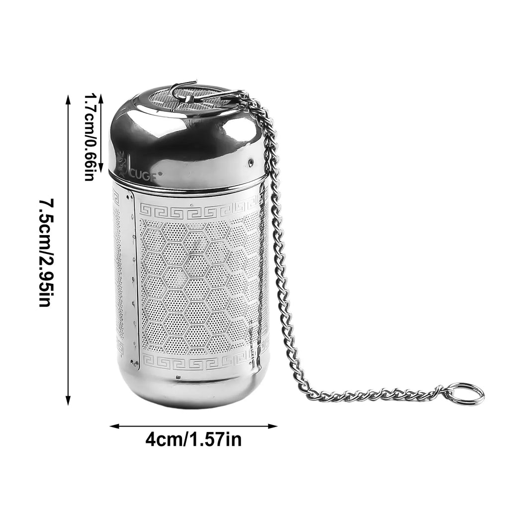 Mesh Tea Infuser Ball Made of Stainless Steel Suitable for Various Containers Great for Iced Tea and Custom Seasonings