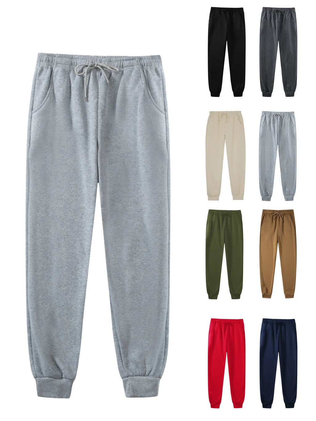 Mens Jogging Sports Pants Spring Autumn  Sweatpants Men Sports Gym Trousers Fashion Solid Color Casual Workout Long Pants