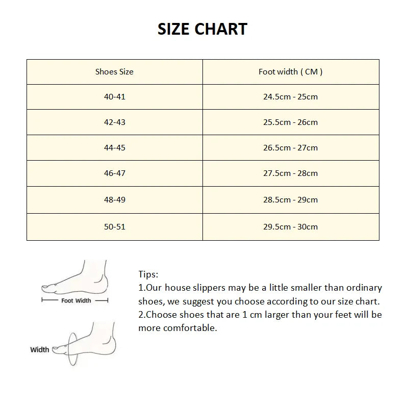 Bedroom Fashion Warm Soft Winter Men's Slippers Indoor Comfy Casual Big Size Anti-slip PU Surface Waterproof Home Plush Shoes
