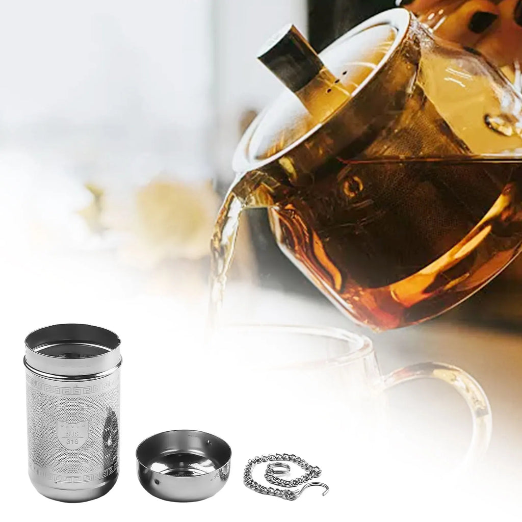 Mesh Tea Infuser Ball Made of Stainless Steel Suitable for Various Containers Great for Iced Tea and Custom Seasonings