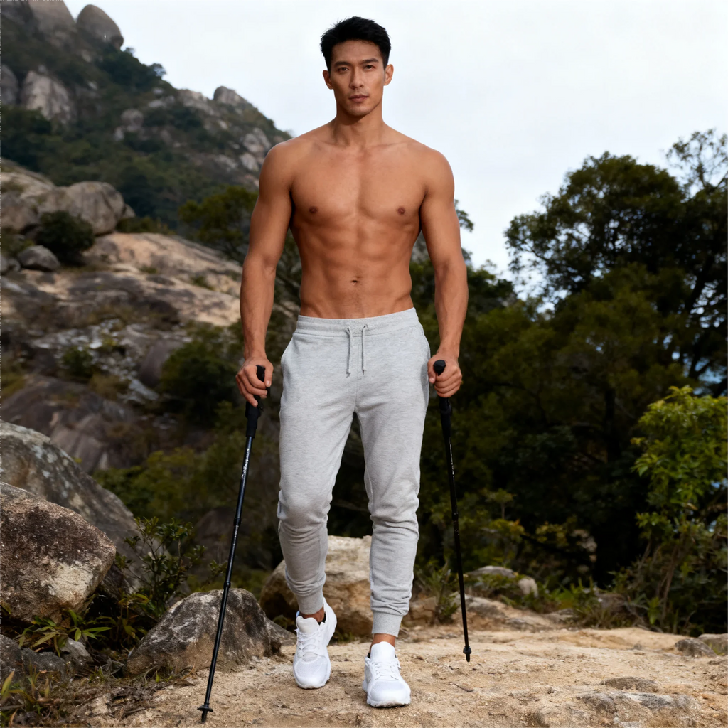 Gym Sport Trousers For Men Autumn and Winter Casual Jogging Pants Sweatpants for Soft and Comfortable Workout Jogging Long Pant