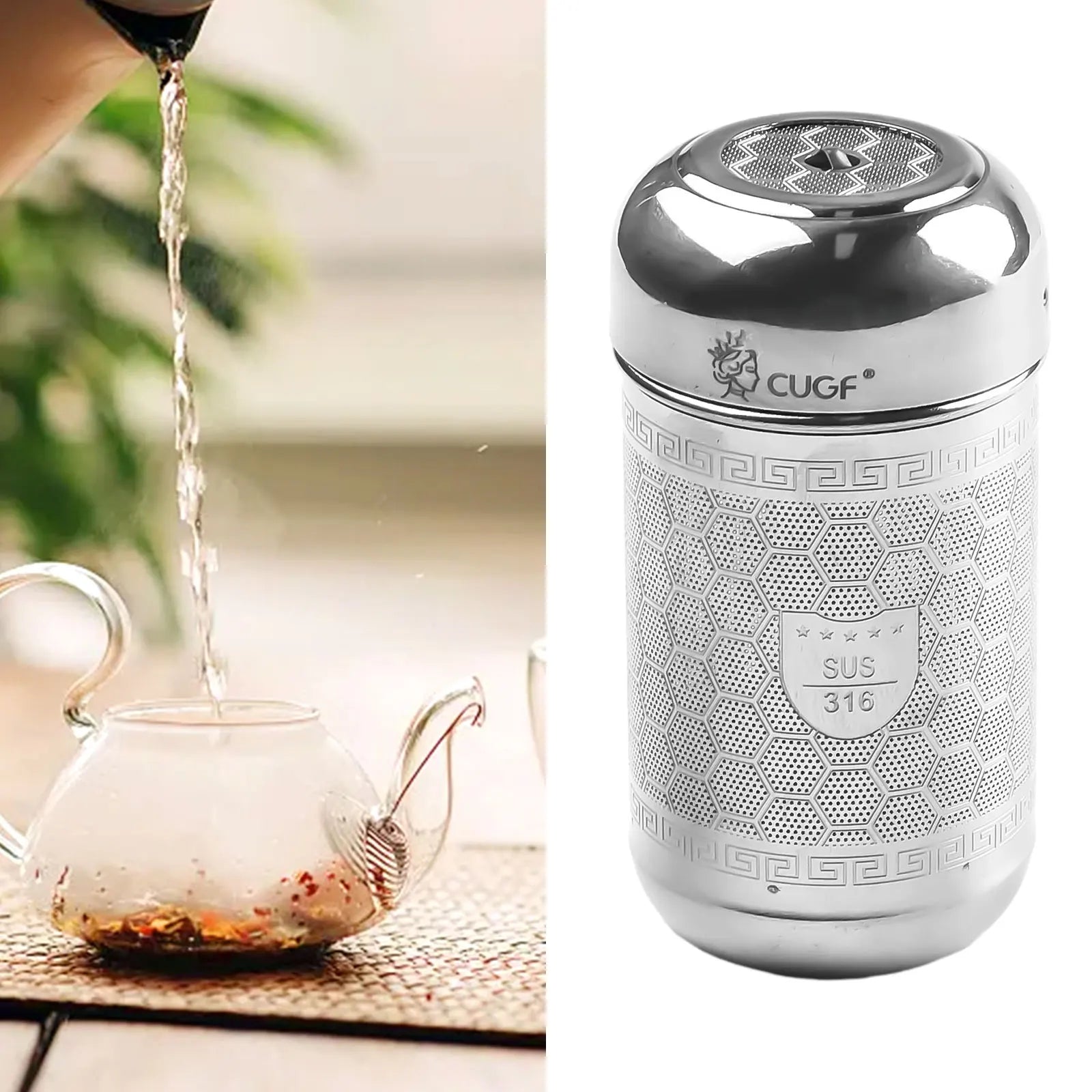 Mesh Tea Infuser Ball Made of Stainless Steel Suitable for Various Containers Great for Iced Tea and Custom Seasonings
