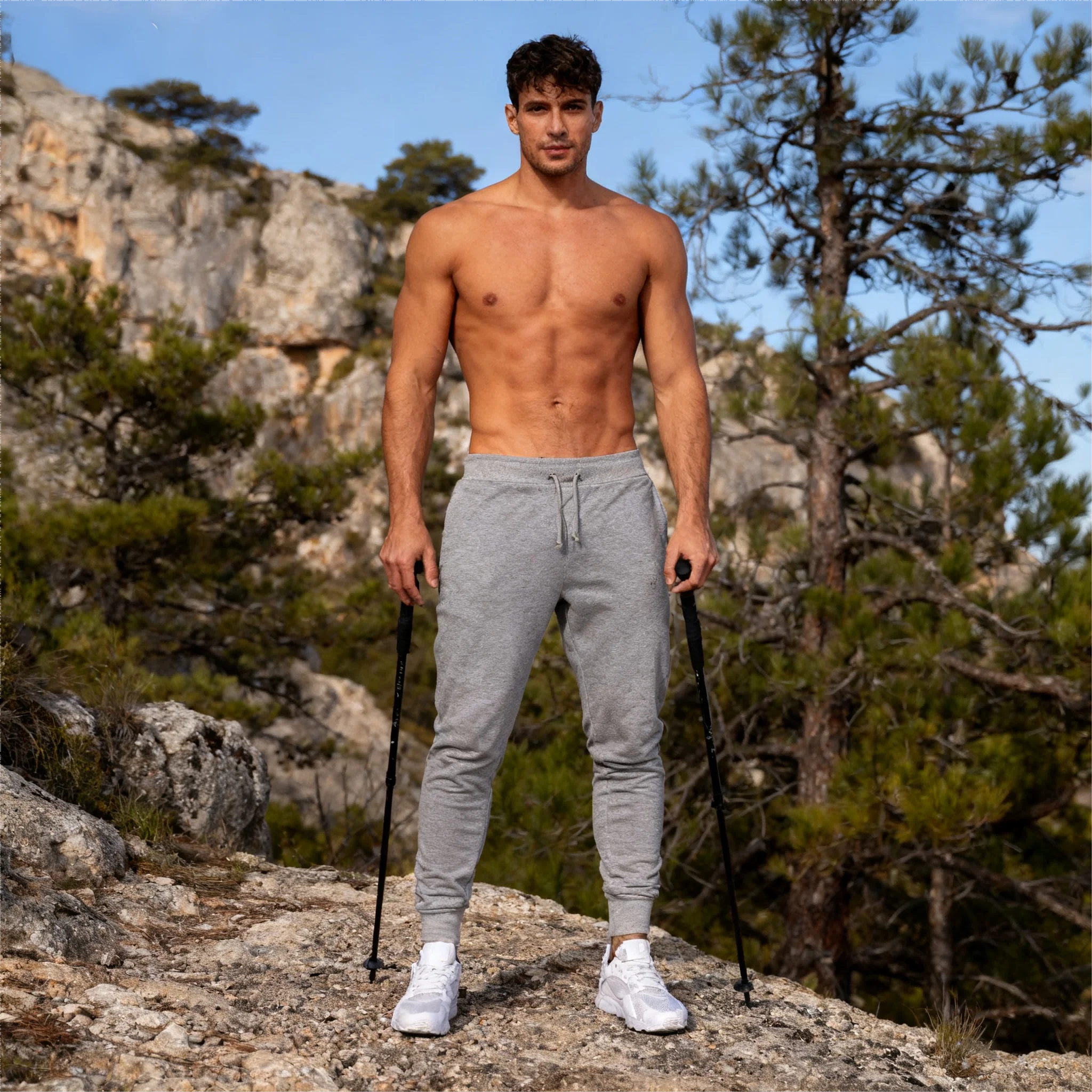 Gym Sport Trousers For Men Autumn and Winter Casual Jogging Pants Sweatpants for Soft and Comfortable Workout Jogging Long Pant