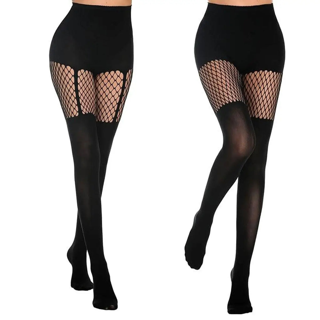 Sexy Tights For Women Black Party Club Tights Mesh Stockings OL Women's Pantyhose Y2k Fishnet Stokings