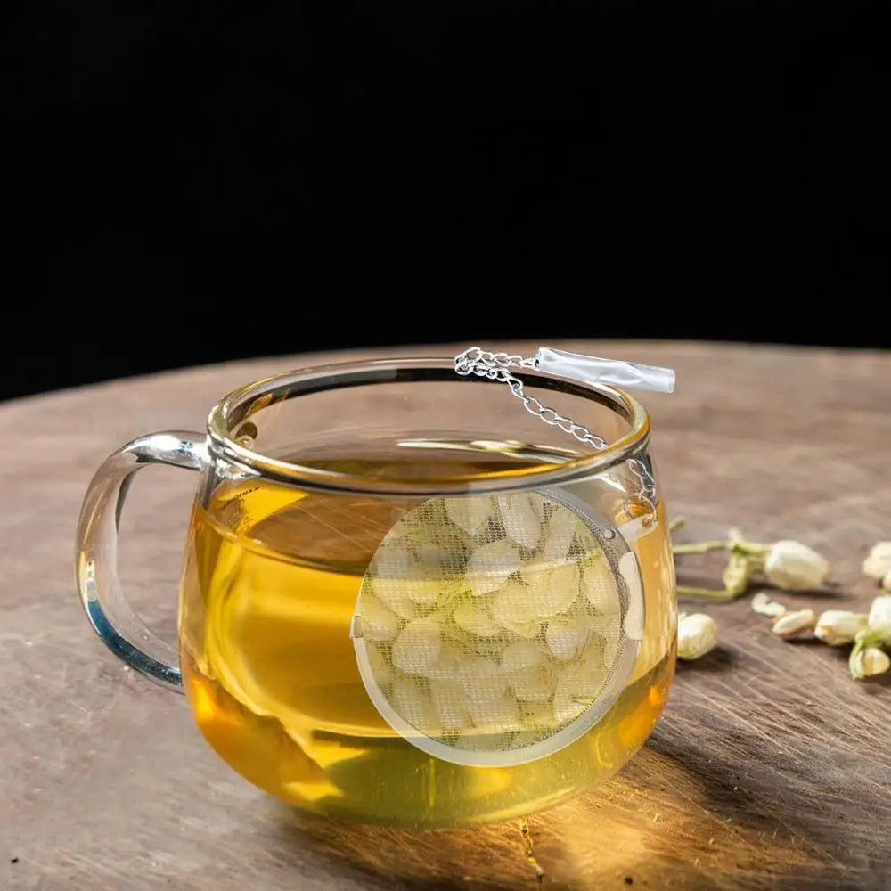 Tea Ball Stainless Steel Tea Infuser Stainless Steel Mesh Tea Ball Tea Strainers With Chain Seasoning Spices Strainers Filters