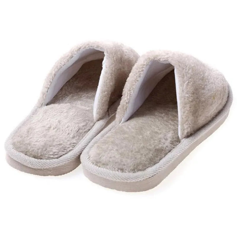 Slippers Women Men 2021 Indoor House Push Soft Cute Cotton Slippers Shoes Non-slip Floor Home Slippers Women Slides For Bedroom