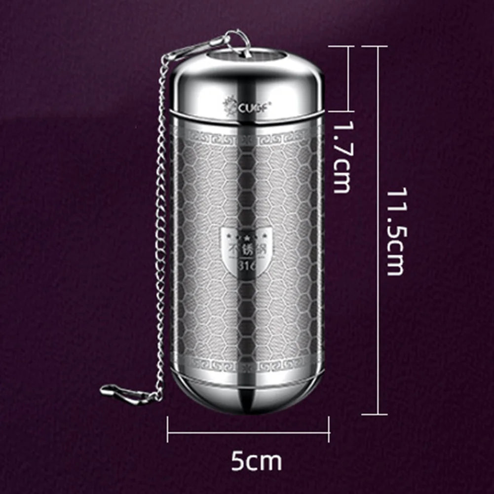 Mesh Tea Infuser Ball Made of Stainless Steel Suitable for Various Containers Great for Iced Tea and Custom Seasonings