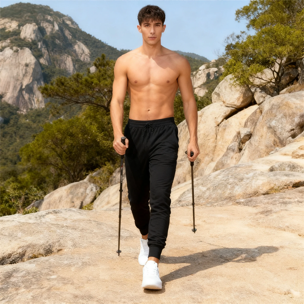 Gym Sport Trousers For Men Autumn and Winter Casual Jogging Pants Sweatpants for Soft and Comfortable Workout Jogging Long Pant