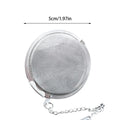 Tea Ball Stainless Steel Tea Infuser Stainless Steel Mesh Tea Ball Tea Strainers With Chain Seasoning Spices Strainers Filters
