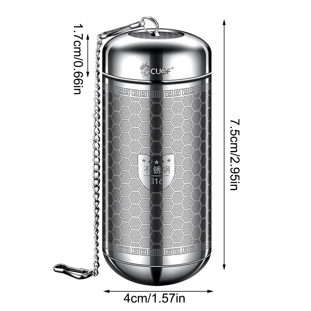 Mesh Tea Infuser Ball Made of Stainless Steel Suitable for Various Containers Great for Iced Tea and Custom Seasonings