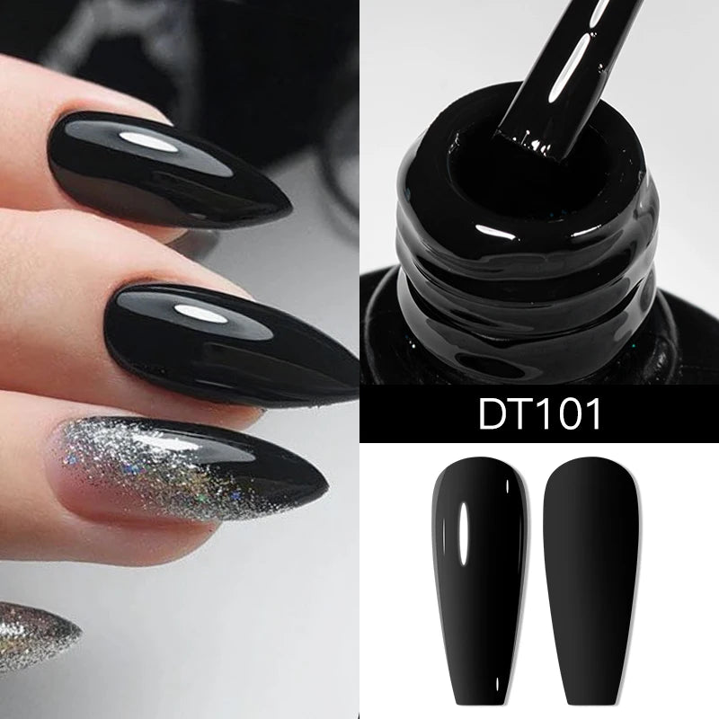 7ml Thermal Gel Nail Polish 3 Layers Temperature Color Changing Gel Winter Grey Semi Permanent Soak Off Nails Art UV Gel Varnish