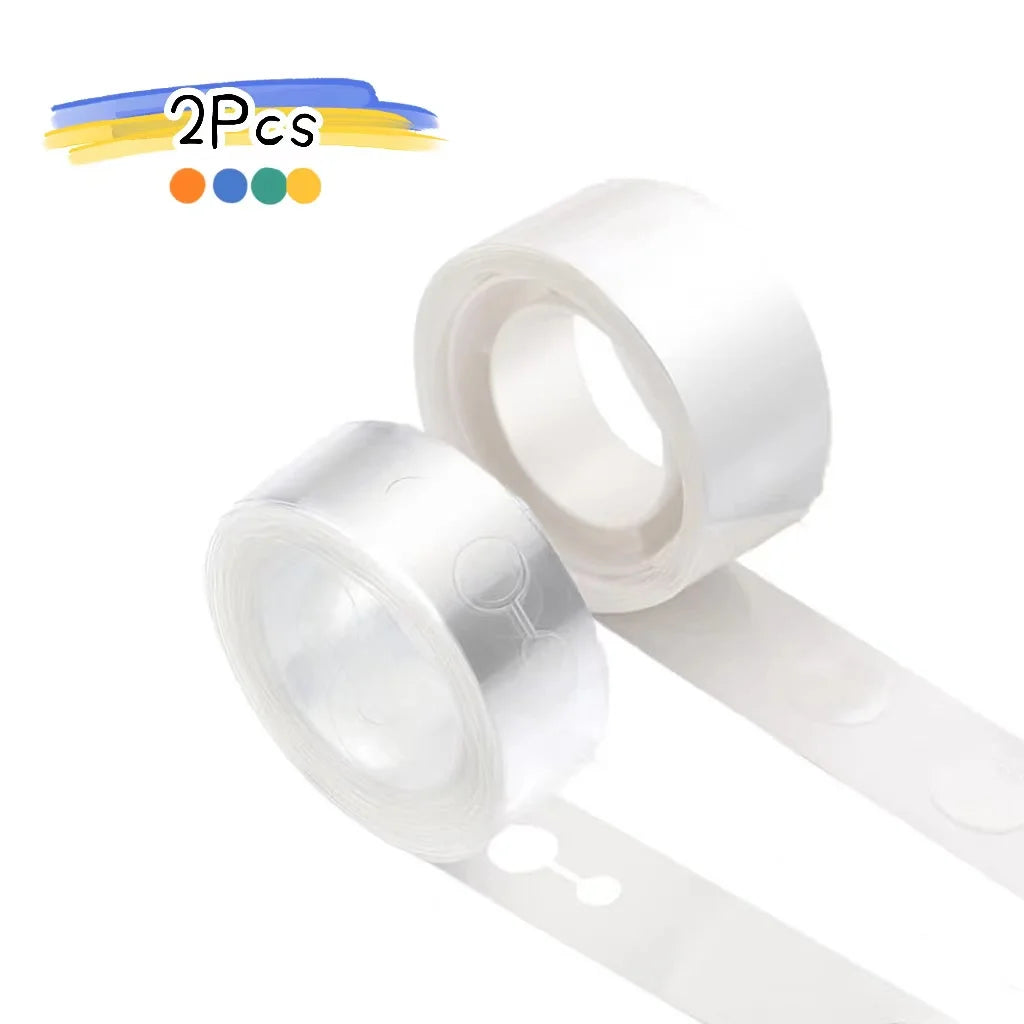 2/4/6/10Pcs Balloon Arch Strip Kit for Garland Balloon Tape Strips and  Point Dot Stickers for Wedding Birthday Party Decoration