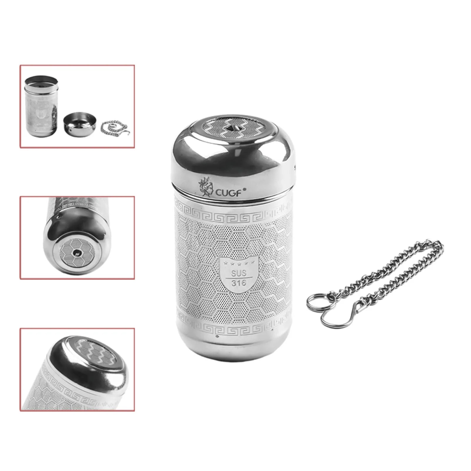 Mesh Tea Infuser Ball Made of Stainless Steel Suitable for Various Containers Great for Iced Tea and Custom Seasonings